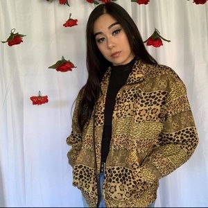 Cheetah jacket by FUDA international